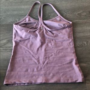 lululemon athletica Tops - Lulu lemon mauve power y tank top size 6 lululemon athletica Tops - Lulu lemon mauve power y tank top size 6